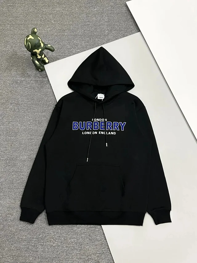 Burberry Hoodies & Sweatshirts Hooded with logo embroidery or print product detail image 9