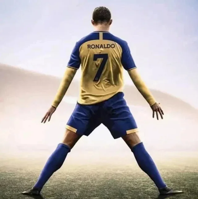 Al Nassr Football Jerseys Cristiano Ronaldo 7 jersey product detail image 3