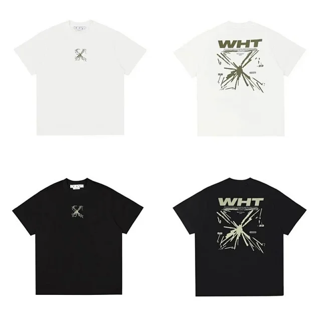 Unbranded T-Shirts Short-Sleeve Crew-Neck Graphic Arrow Print product detail image 12