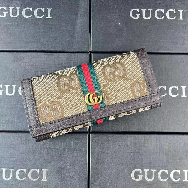 Gucci Wallets & Card Holders GG Monogram Web Stripe Wallet product detail image 10