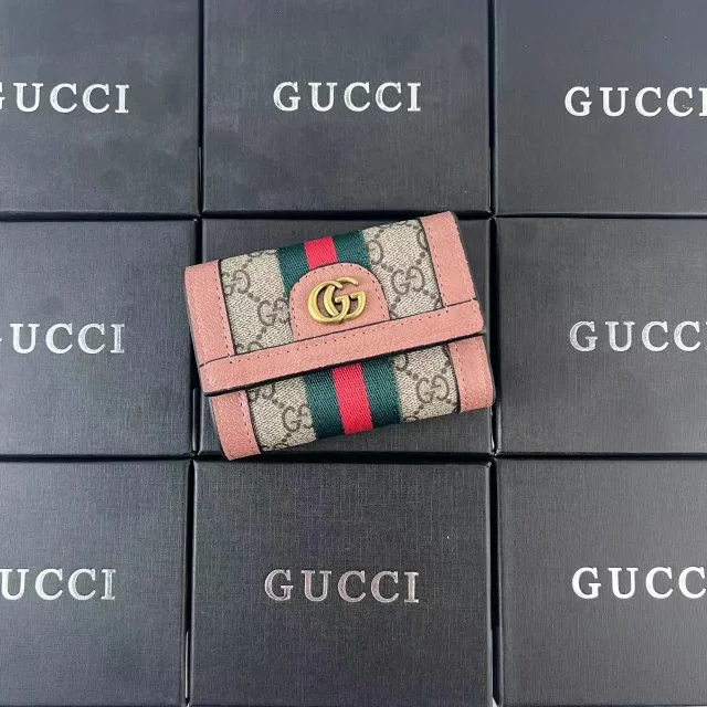 Gucci Wallets & Card Holders GG Monogram Web Stripe Wallet product detail image 13