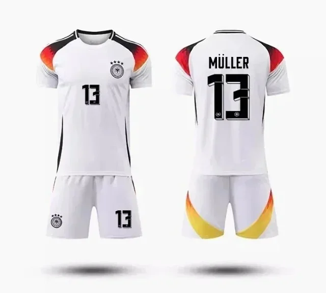 Unbranded Football Jerseys Germany Jersey and Shorts Set product detail image 4