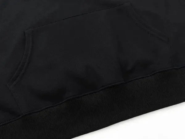Gallery Dept. Distorted Logo Black Hoodie - 10