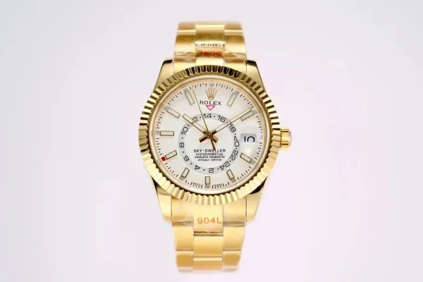 Rolex Sky-Dweller 904L Gold Mechanical Watch - 1