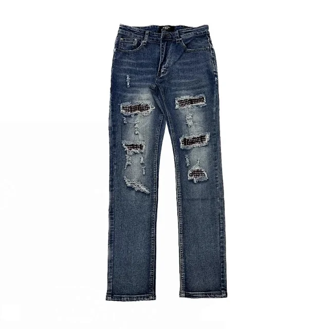 AMIRI Jeans Distressed Graphic Patch product detail image 6