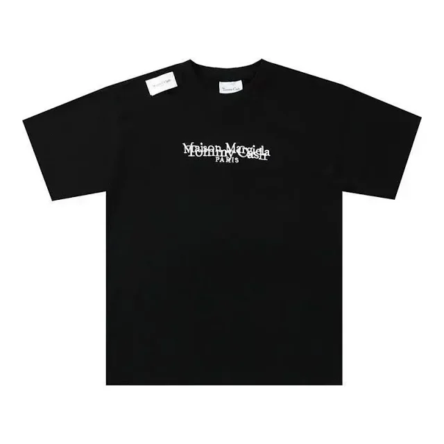 Maison Margiela T-Shirts Graphic Logo Print Crew-Neck product detail image 2