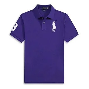 Polo Ralph Lauren Shirts Big Pony short-sleeve shirt with number 3 sleeve patch product detail image 7