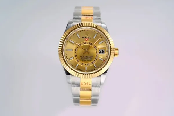 Rolex Sky-Dweller 326933 Gold and Steel Mechanical Watch - 1