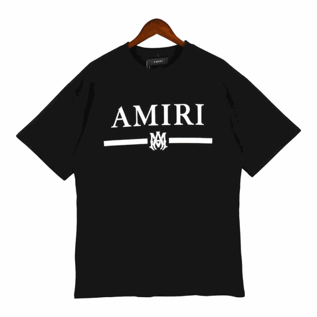 AMIRI T-Shirts Logo-print crewneck short-sleeve T-shirt product detail image 1