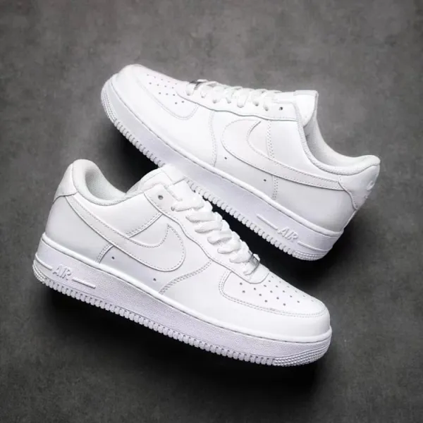 Nike Air Force 1 Low White Sneakers - 8