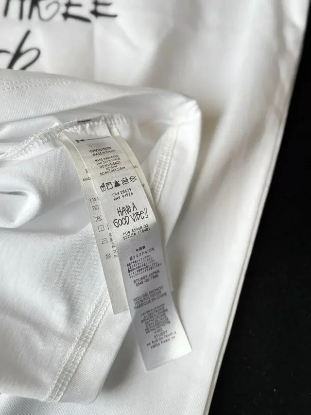 Stüssy T-Shirts Jamaica Beach Floral Logo Print product detail image 10