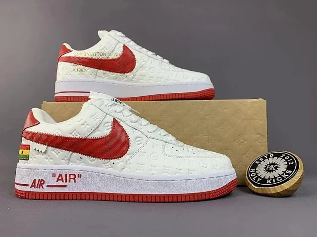 Nike Sneakers Air Force 1 low-top with Louis Vuitton monogram product detail image 4