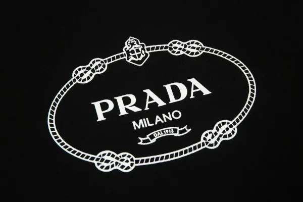 Prada Rope Logo T-Shirt White - 4