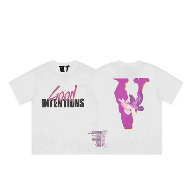 VLONE T-Shirts Short-Sleeve Graphic V Print product detail image 7