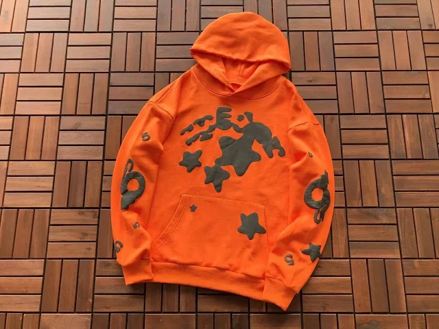 Unbranded Hoodies & Sweatshirts Pullover Hoodie with Graphic Prints and Kangaroo Pocket product detail image 2