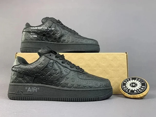 Nike Sneakers Air Force 1 low-top with Louis Vuitton monogram product detail image 6