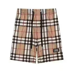 Burberry Shorts Check-print drawstring product detail image 6