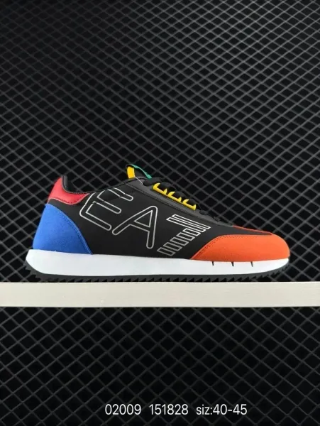 EA7 Emporio Armani Runner Multicolor Sneakers - 1