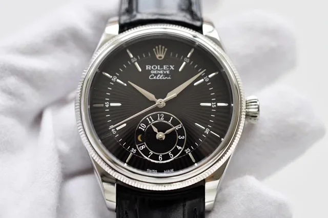 Rolex Watches Cellini Leather Strap Watch product detail image 9