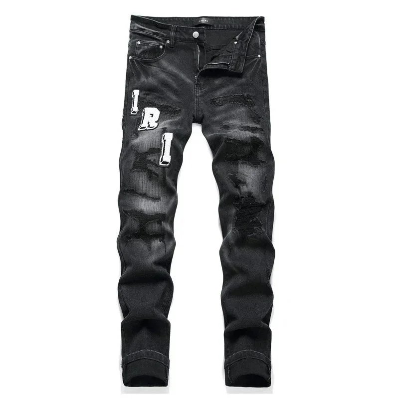 AMIRI Jeans Distressed Graphic — 4