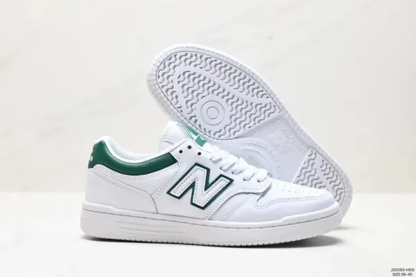 New Balance 550 Black Gray White Sneakers - 10