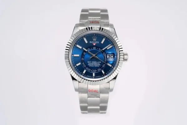 Rolex Sky-Dweller Blue Dial Steel Watch - 1