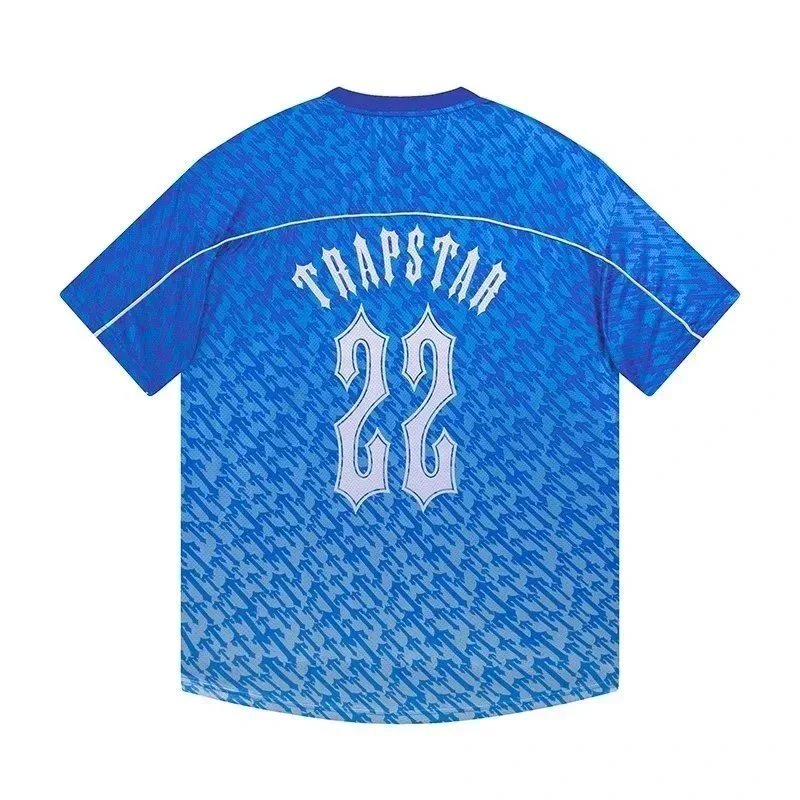 Trapstar Houndstooth Blue Jersey T-Shirt - 5