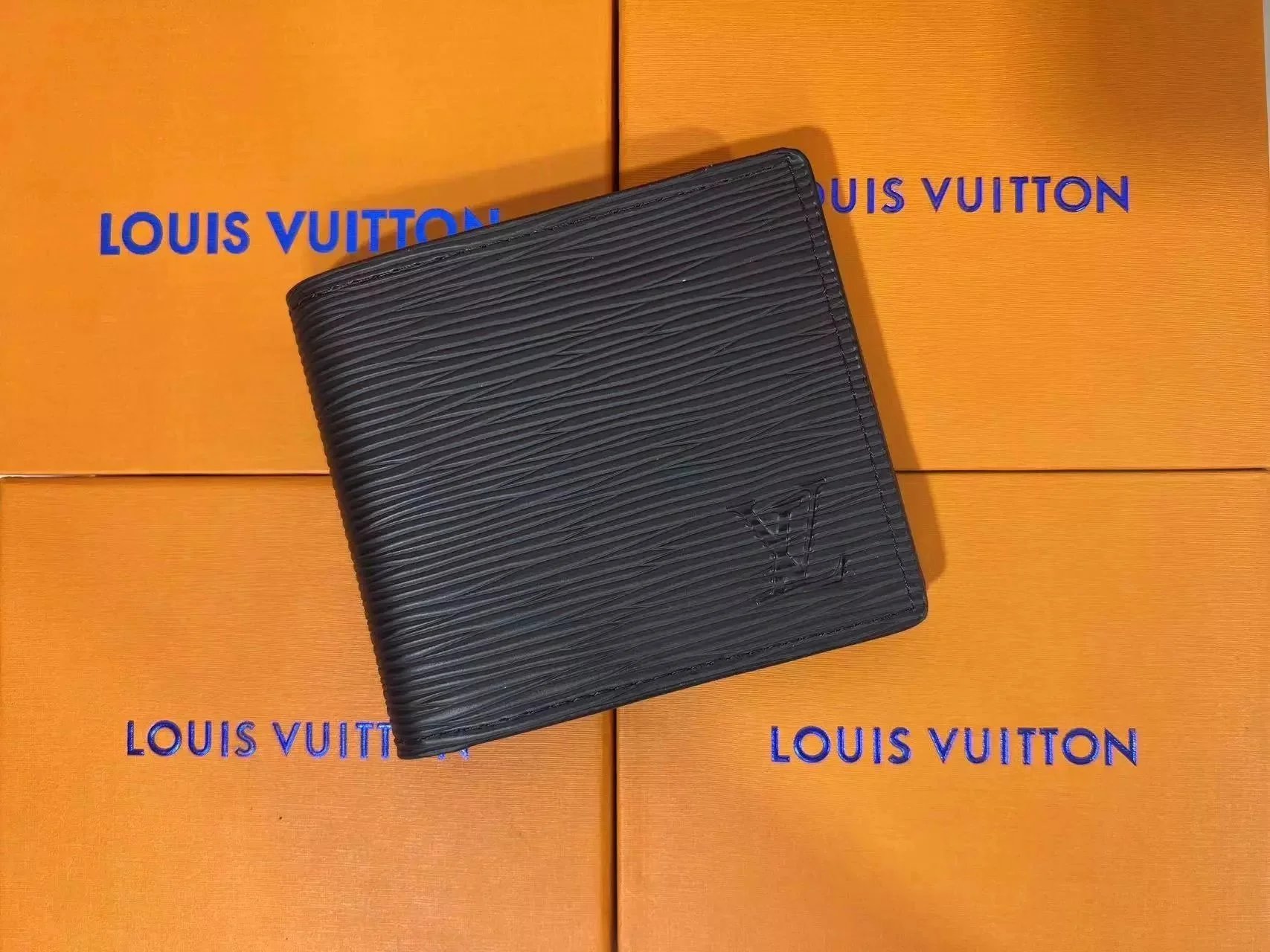 Louis Vuitton Monogram Eclipse Black Bifold Wallet - 34