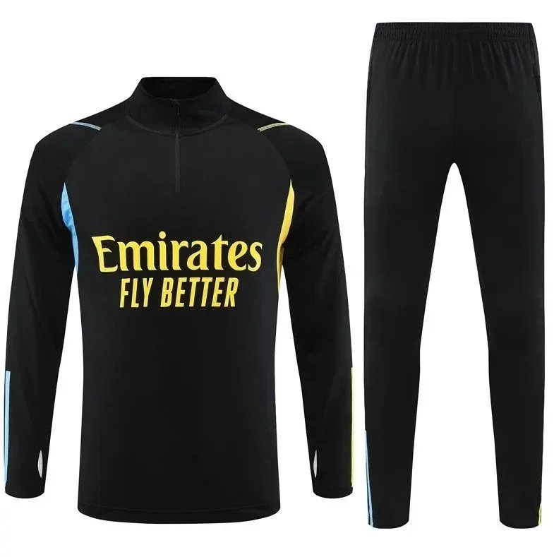 Emirates x Adidas Training Set Red/Black Tracksuit - 9