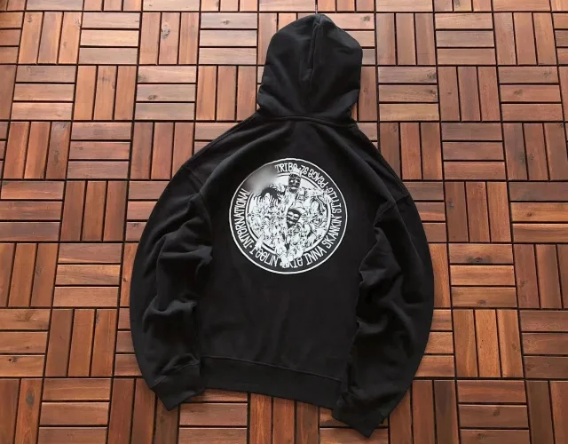 Stüssy Hoodies & Sweatshirts Logo Print Pullover Hoodie product detail image 1