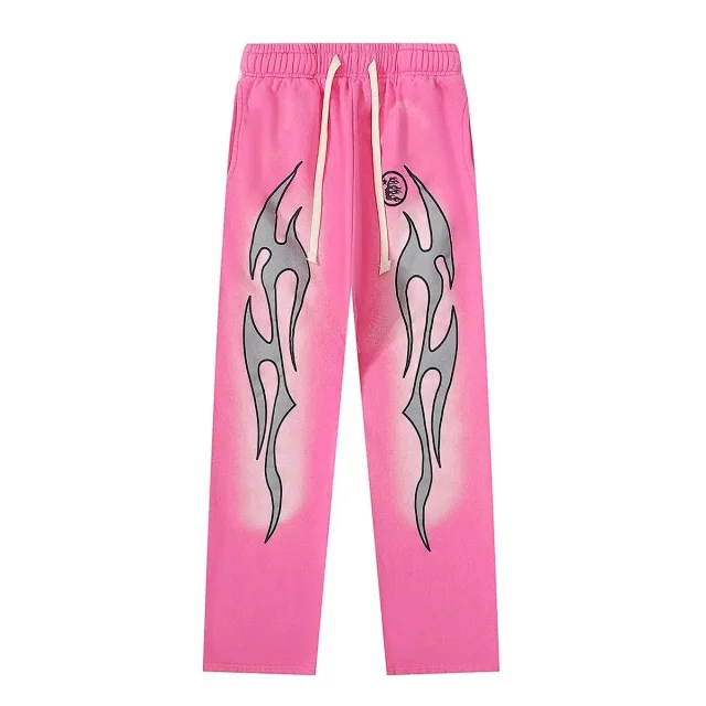 Unbranded Trousers Drawstring with tribal flame graphics product detail image 7