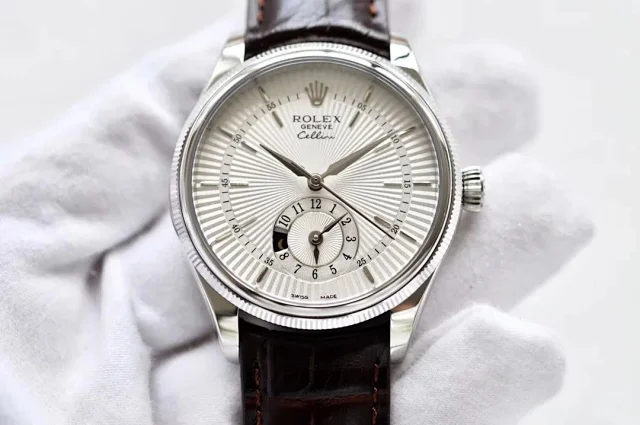 Rolex Watches Cellini Leather Strap Watch product detail image 8