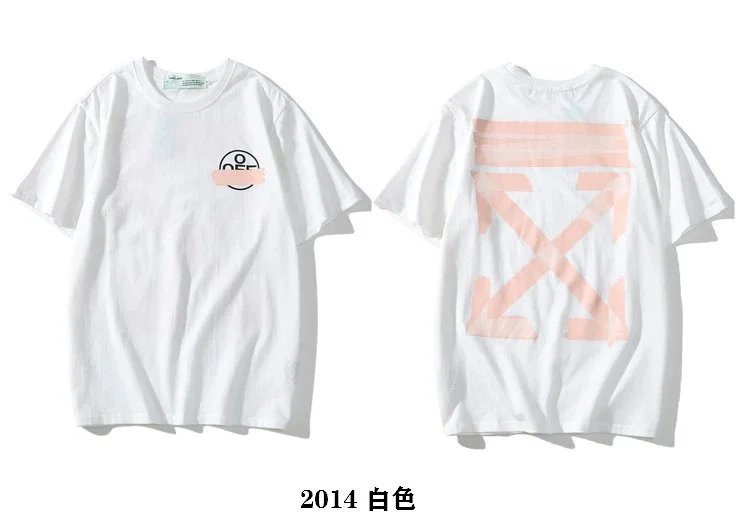 Off-White Arrow Print T-Shirt Black and White - 33