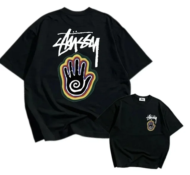 Stüssy T-Shirts Short-Sleeve Graphic Print T-Shirt product detail image 4