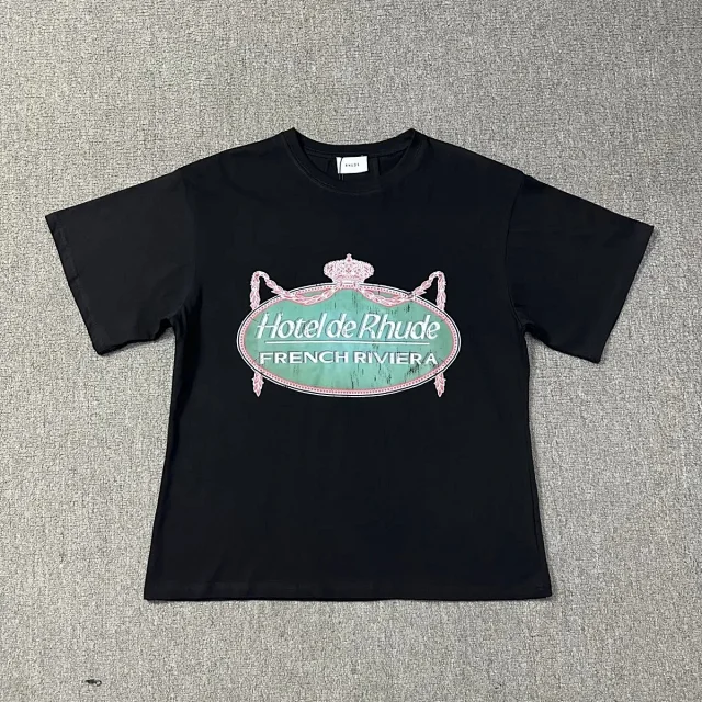 Rhude T-Shirts Graphic Logo product detail image 3