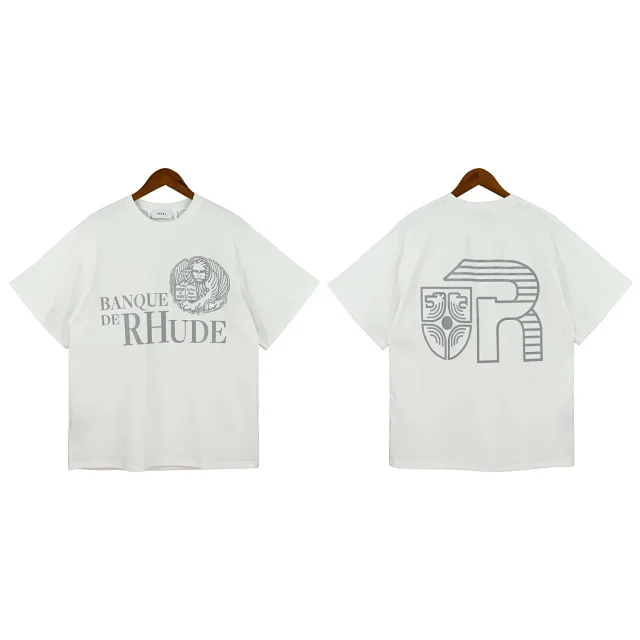 Rhude T-Shirts Graphic Crewneck product detail image 7