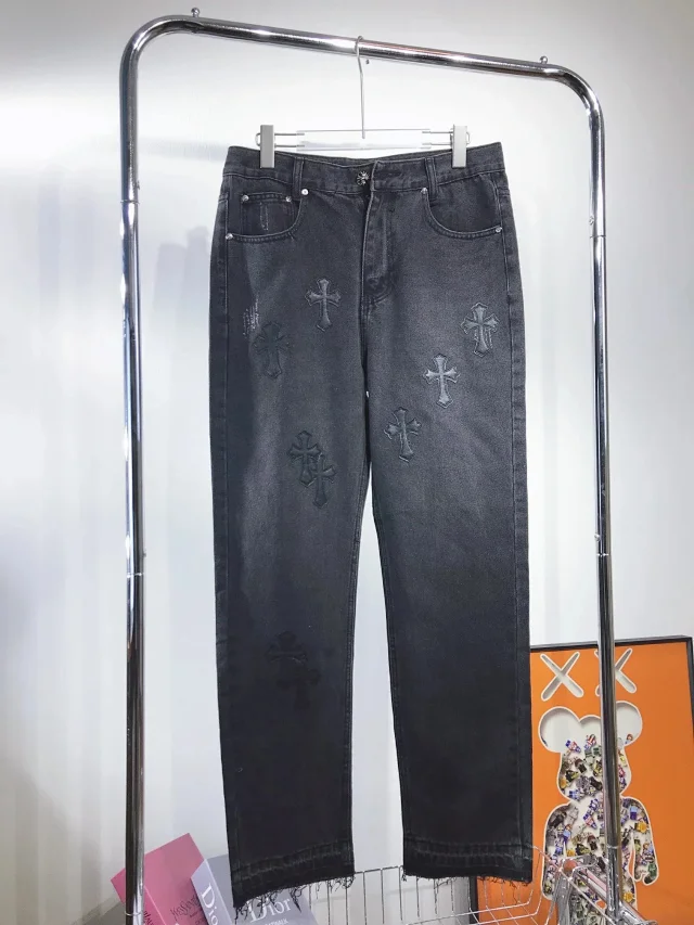 Unbranded Jeans Straight-Leg Cross Patch product detail image 4