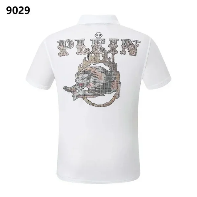 Philipp Plein Short-Sleeve Graphic Tops product detail image 3