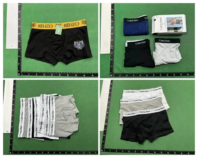 Kenzo Underwear Men's boxer briefs with tiger motif product detail image 2