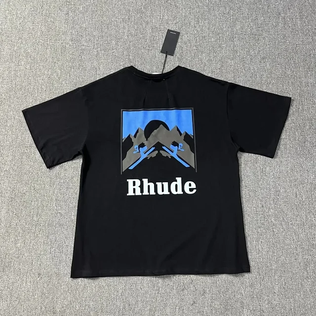 Rhude T-Shirts Graphic Logo product detail image 9