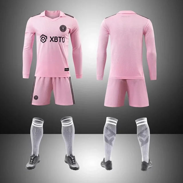 Real Madrid Football Jerseys Long-sleeve kit with shorts and socks product detail image 5