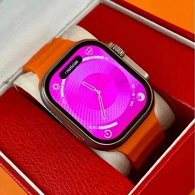 Unbranded Smartwatches Rugged rectangular smartwatch with silicone strap product detail image 2