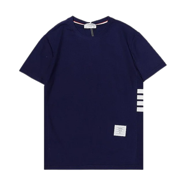 Thom Browne T-Shirts Logo-print short-sleeve crewneck product detail image 6