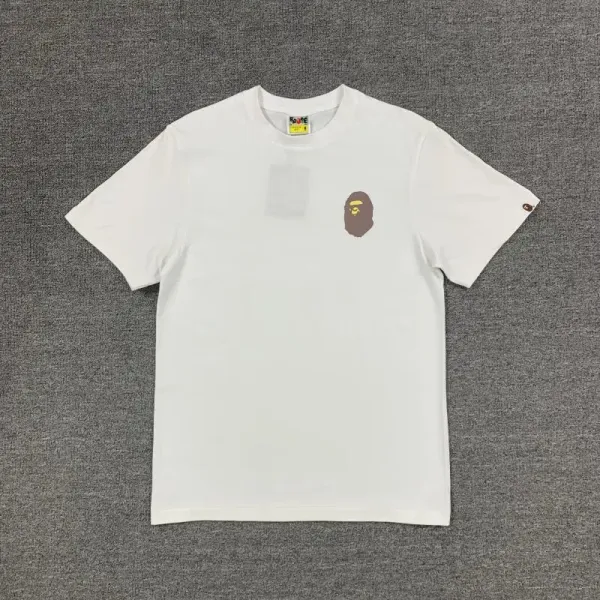 A Bathing Ape Classic Ape Head White T-Shirt - 1