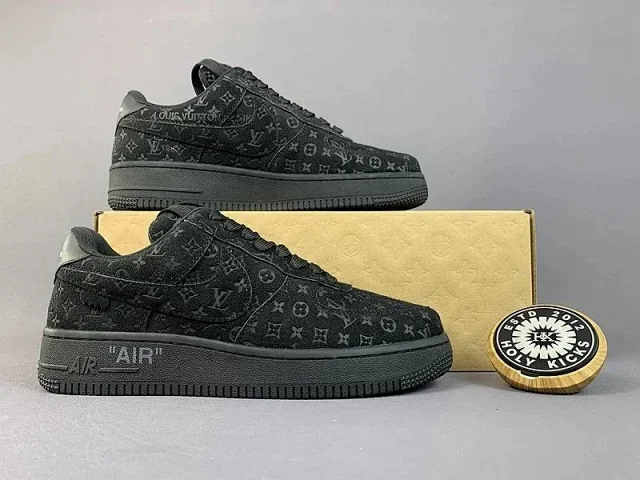 Nike Sneakers Air Force 1 low-top with Louis Vuitton monogram product detail image 5