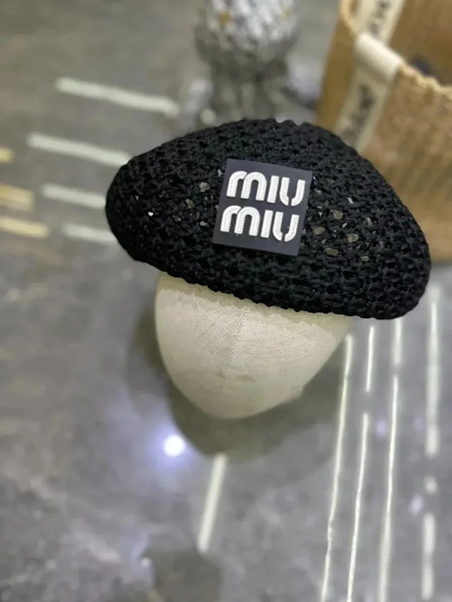 Miu Hats Logo baseball caps and berets product detail image 9