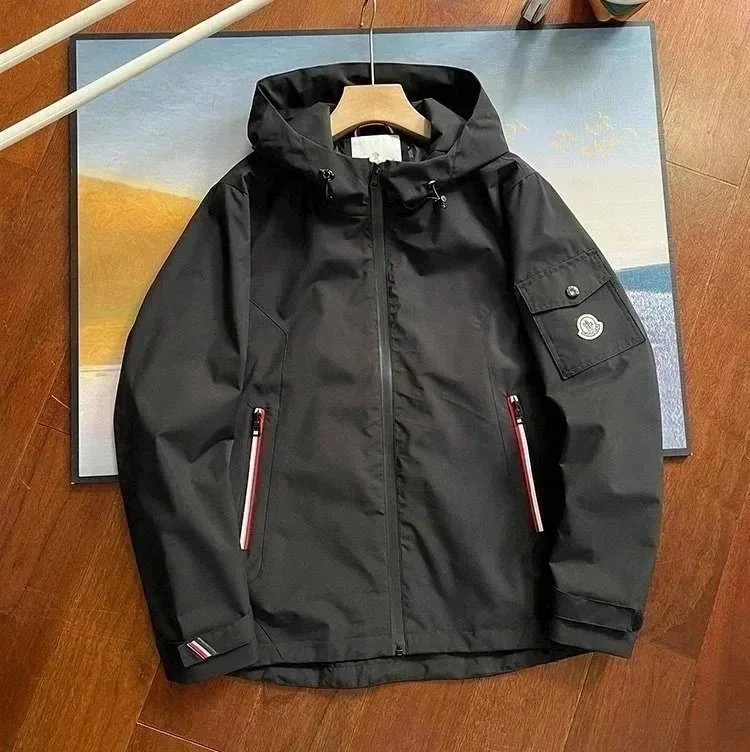 Moncler Jackets Hooded zip-up lightweight jacket — 11
