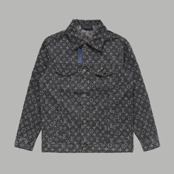 Louis Vuitton Monogram Canvas Workwear Shirt Army Green - 11