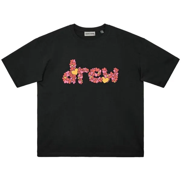 Nobady & Foskis Heart Logo T-Shirt Black - 1