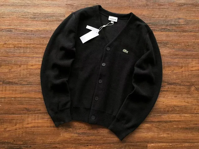 Lacoste Knitwear Crocodile Logo Crew-Neck Knit Sweater product detail image 5